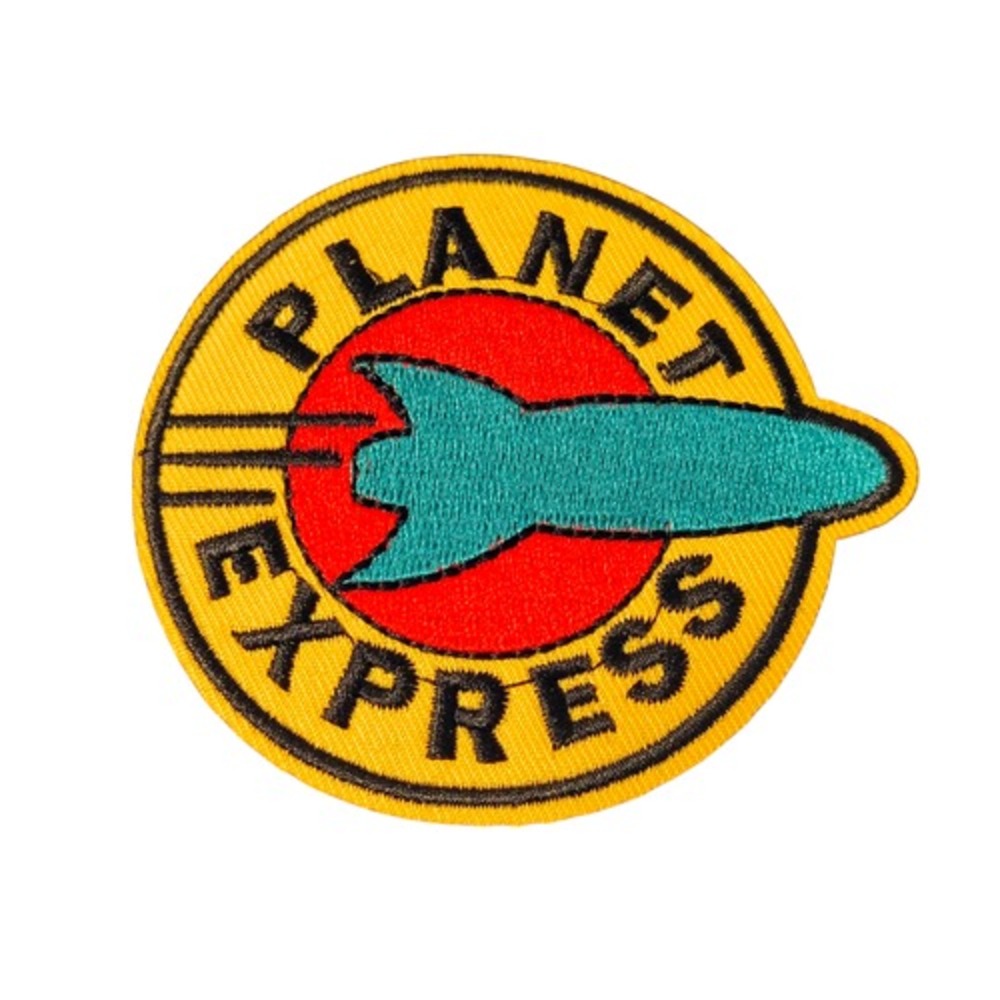 Fox Futurama Planet Express Logo Embroidered Iron On 3" Patch